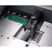 Powerful air suction feed table handles a variety of coated or non-coated stock, aligning the sheets prior to folding