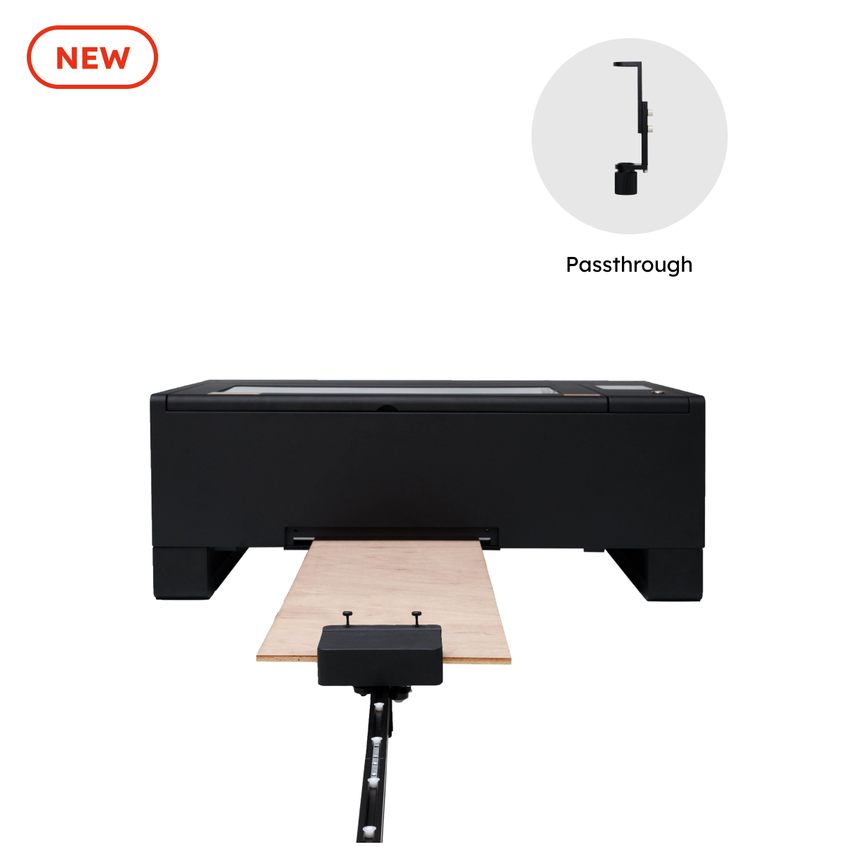 Beambox II Passthrough & Open Bottom Add-on with Auto Feeder
