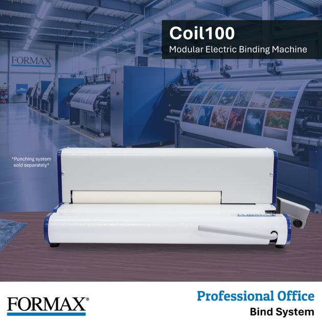 Formax Coil100 Electric Coil Binding &amp; Crimping System