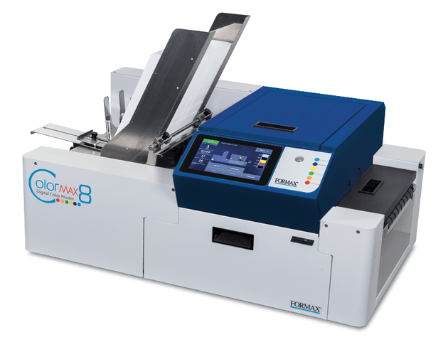 Formax ColorMax8C Digital Color Printer with Conveyor Stacker