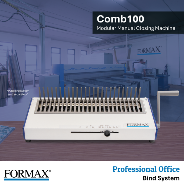 Formax Comb100 Manual Comb Binding System