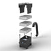 Filtrabox CompactX-DTF Fume Extractor - Exploded View