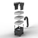 Filtrabox CompactX-DTF Fume Extractor - Exploded View