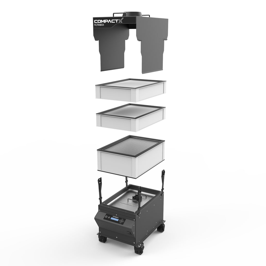 Filtrabox Compact X Fume Extractor - Exploded View