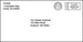 AP3 sample printed envelope