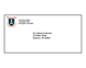 AP2 sample printed envelope