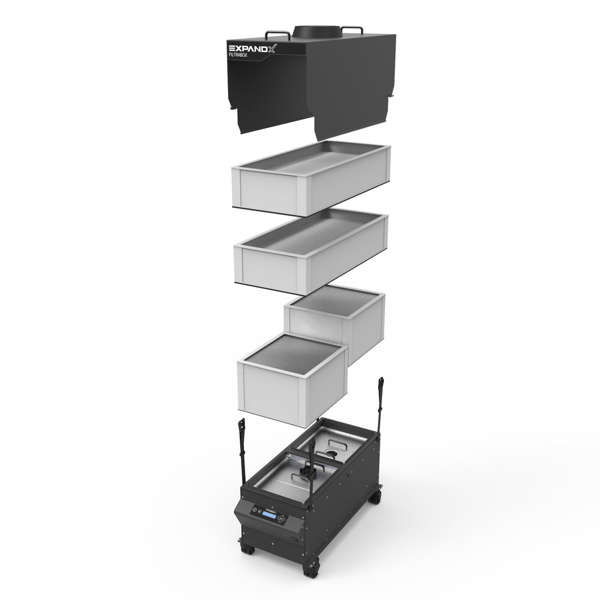 Filtrabox ExpandX-1 Fume Extractor - Exploded View