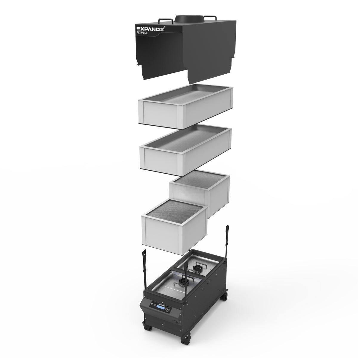 Filtrabox ExpandX-2 Fume Extractor - Exploded View