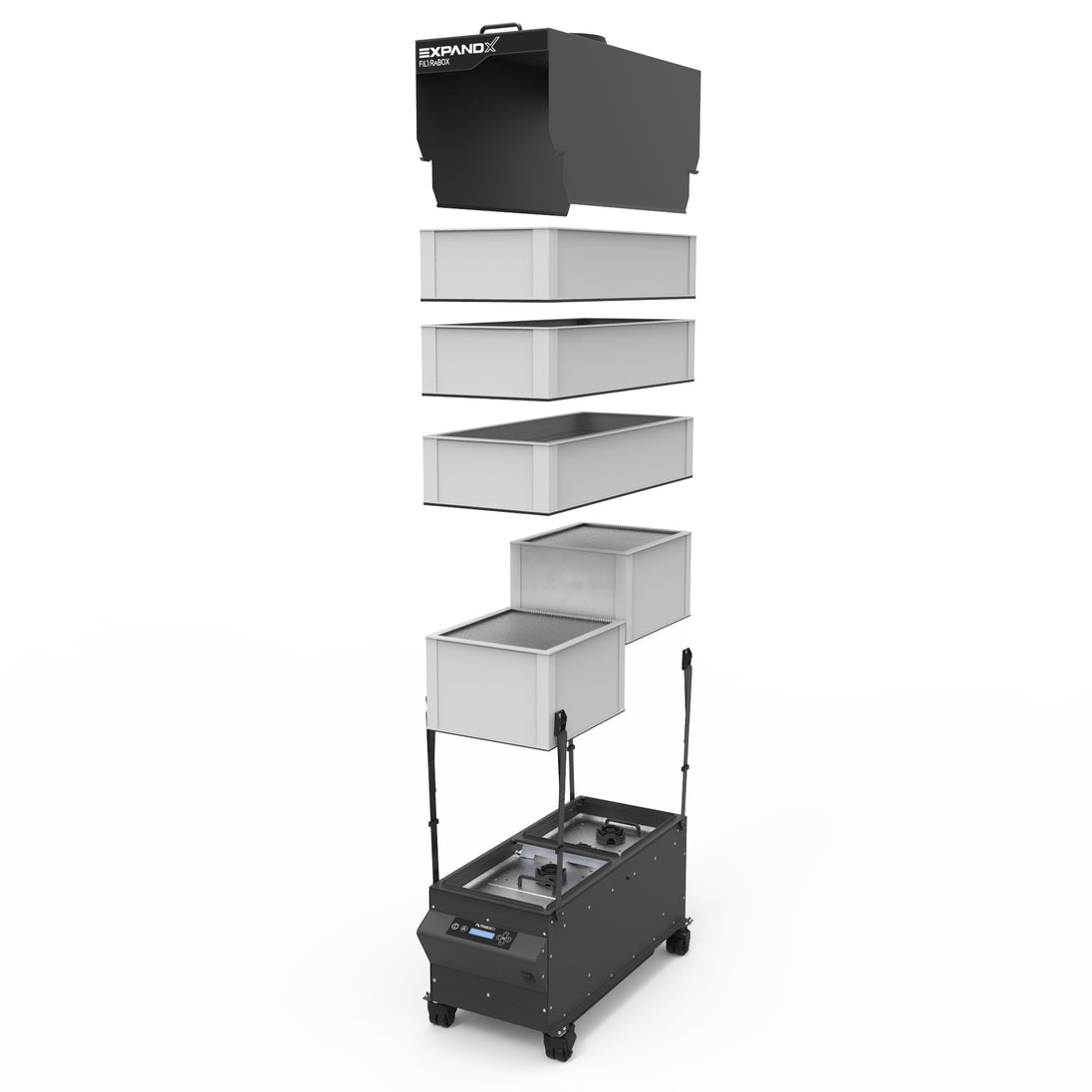 Filtrabox ExpandX-3 Fume Extractor - Exploded View