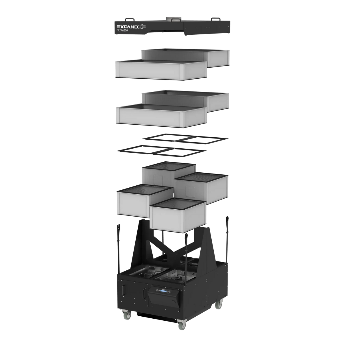 Filtrabox Expand XF Fume Extractor - Exploded View