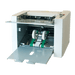 Integrated output conveyor for neat & sequential stacking