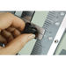 Fold plates clearly marked for four common folds, easily adjusted for custom folds