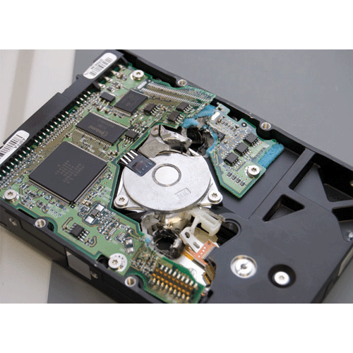 FD 87HD punched hard drive