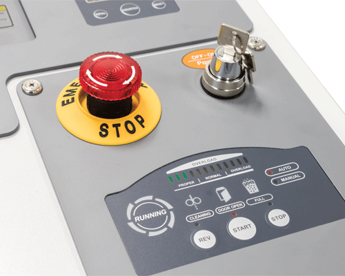FD 87HDS control panel