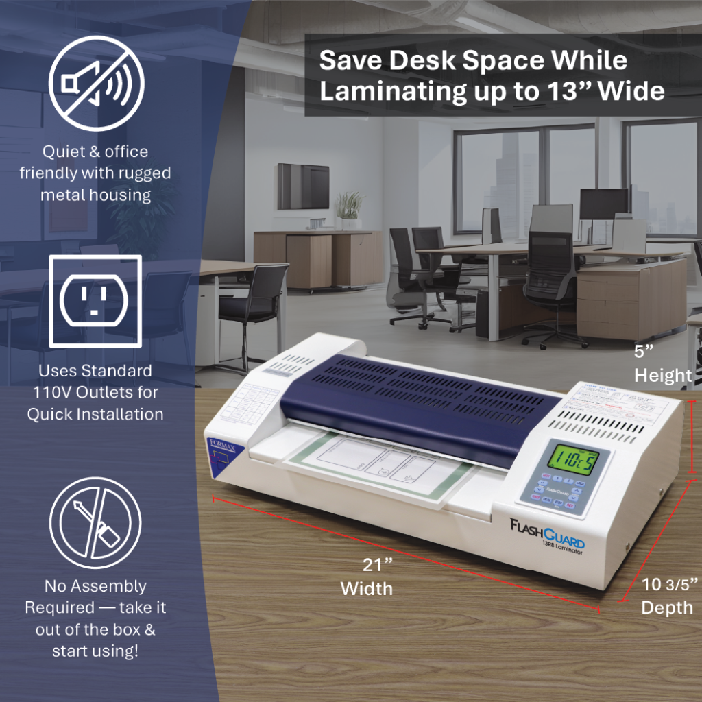 Formax FlashGuard 13R8 Laminator
