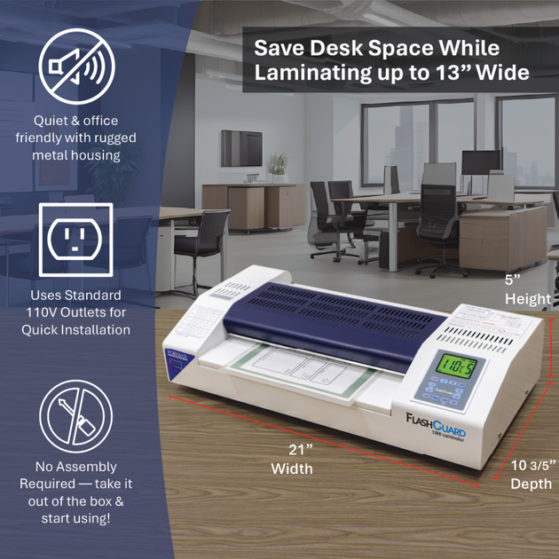 Formax FlashGuard 13R8 Laminator