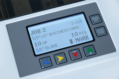 FlashCard XL control panel