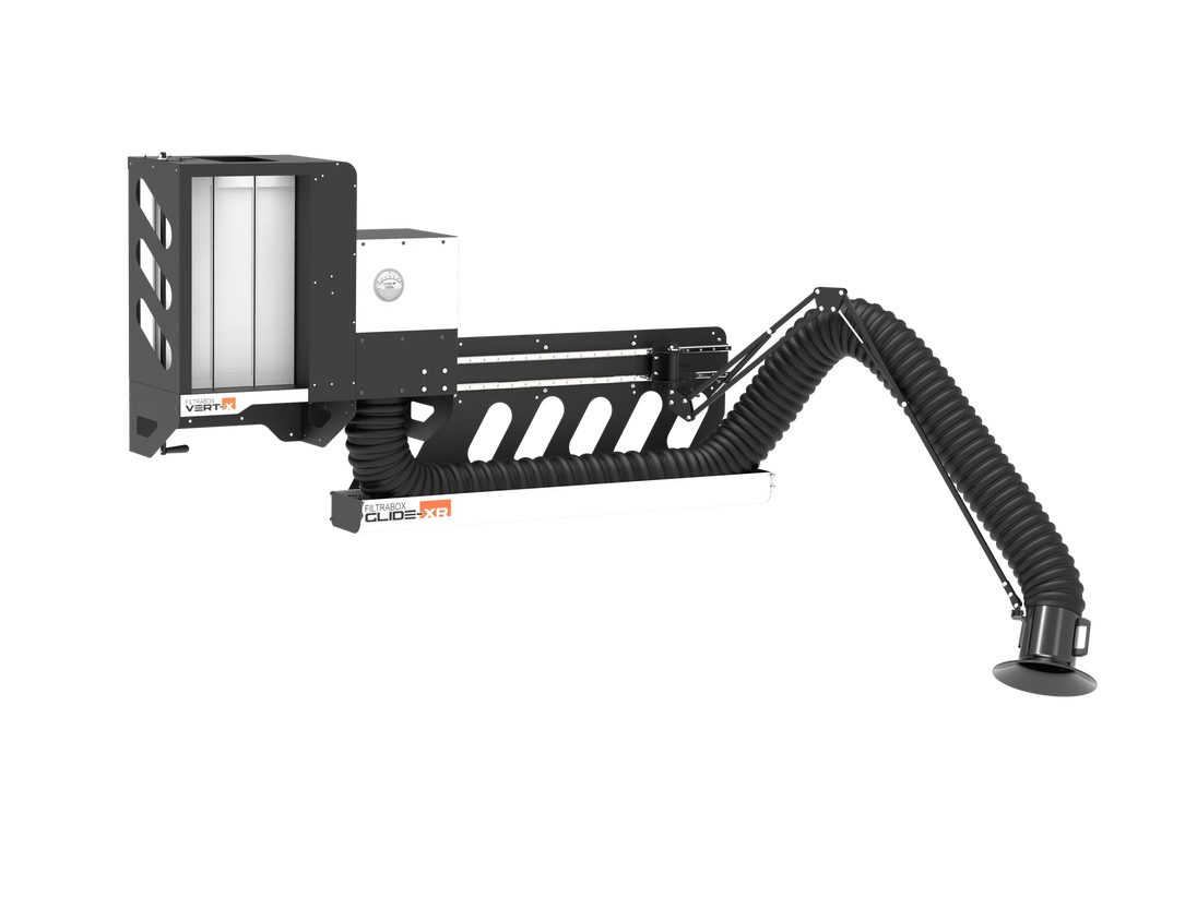 Filtrabox Vert-X with Glide-XR Rail System