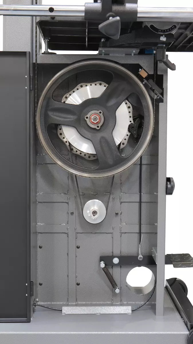 Dake 14CX Lower Cabinet Open