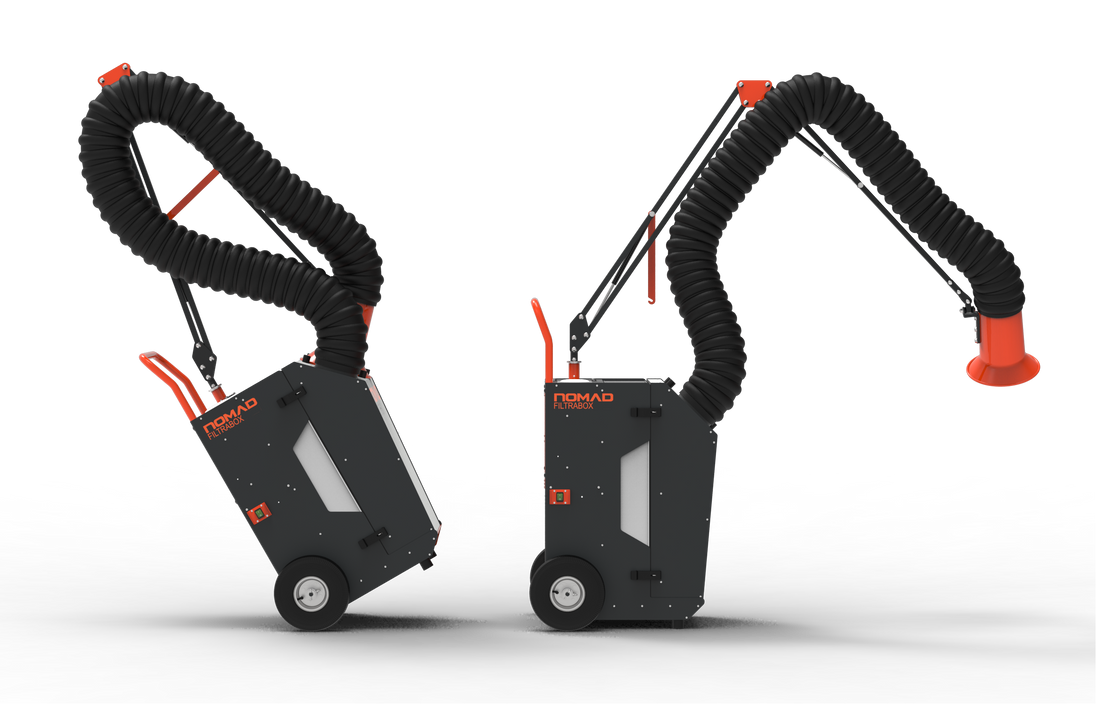 Filtrabox Nomad portable fume extractor, alternate view