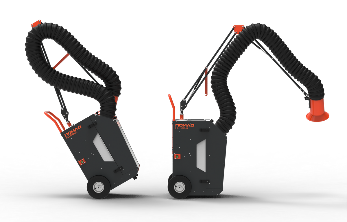 Filtrabox Nomad portable fume extractor, alternate view