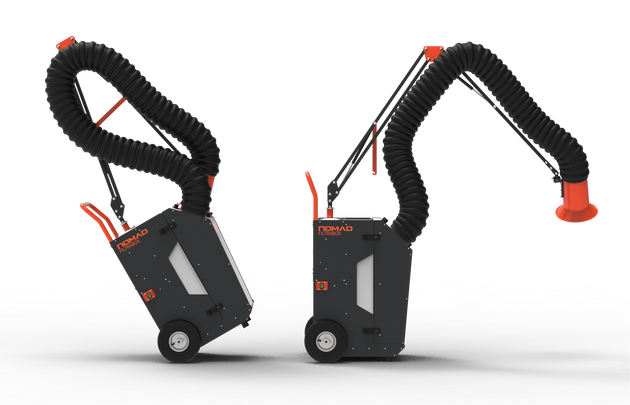 Filtrabox Nomad portable fume extractor, alternate view