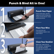 Formax ReadyWire2B Basic Manual Punch and Wire Binding System, 2:1 Pitch