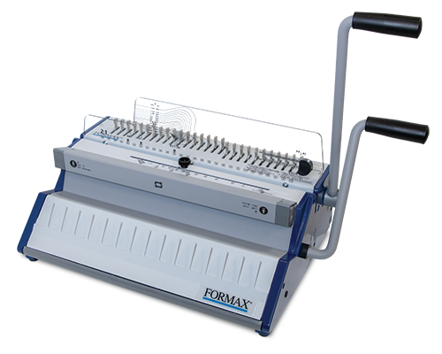 Formax ReadyWire2M Premium Manual Punch and Wire Binding System, 2:1 Pitch