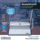 Formax ReadyWire2M Premium Manual Punch and Wire Binding System, 2:1 Pitch