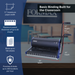 Formax ReadyWire3B Basic Manual Punch and Wire Binding System, 3:1 Pitch