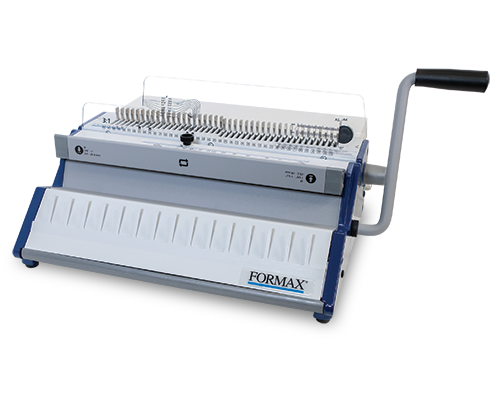 Formax ReadyWire3E Premium Electric Punch and Manual Wire Binding System, 3:1 Pitch