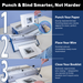 Formax ReadyWire3E Premium Electric Punch and Manual Wire Binding System, 3:1 Pitch