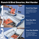 Formax ReadyWire3M Premium Manual Punch and Wire Binding System, 3:1 Pitch