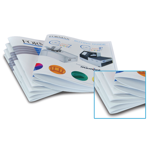 Booklets prior to using Square IT won't lie flat