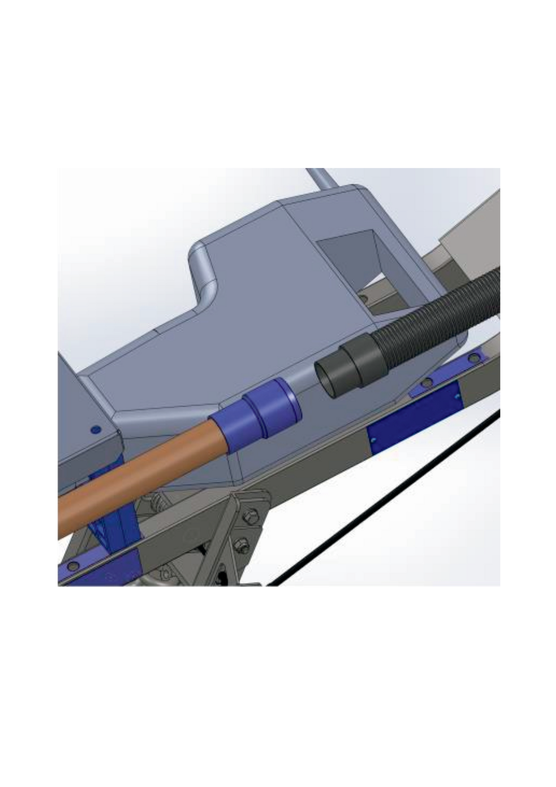 Vacuum Attachment System - installed 2