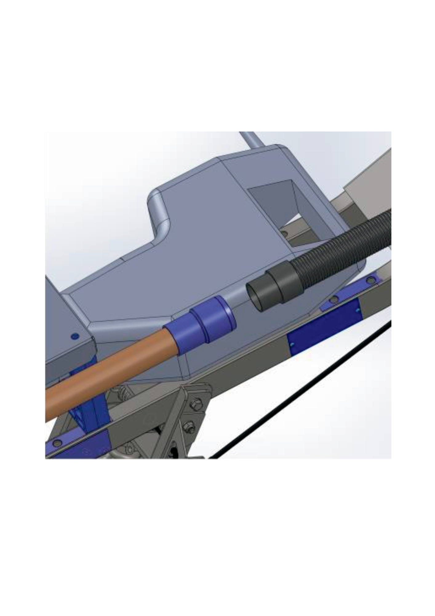 Vacuum Attachment System - installed 2