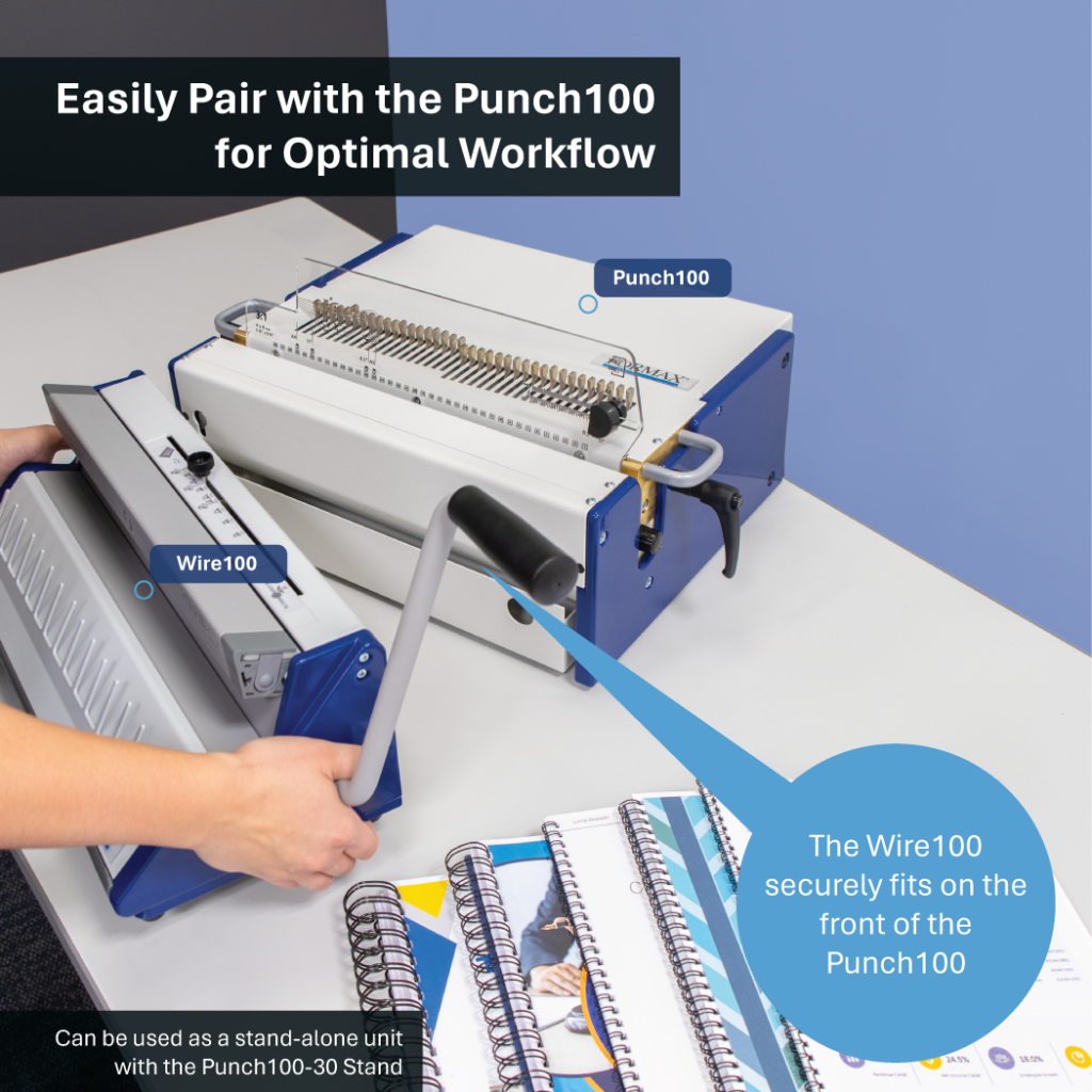 Formax Wire100 Manual Wire Binding System