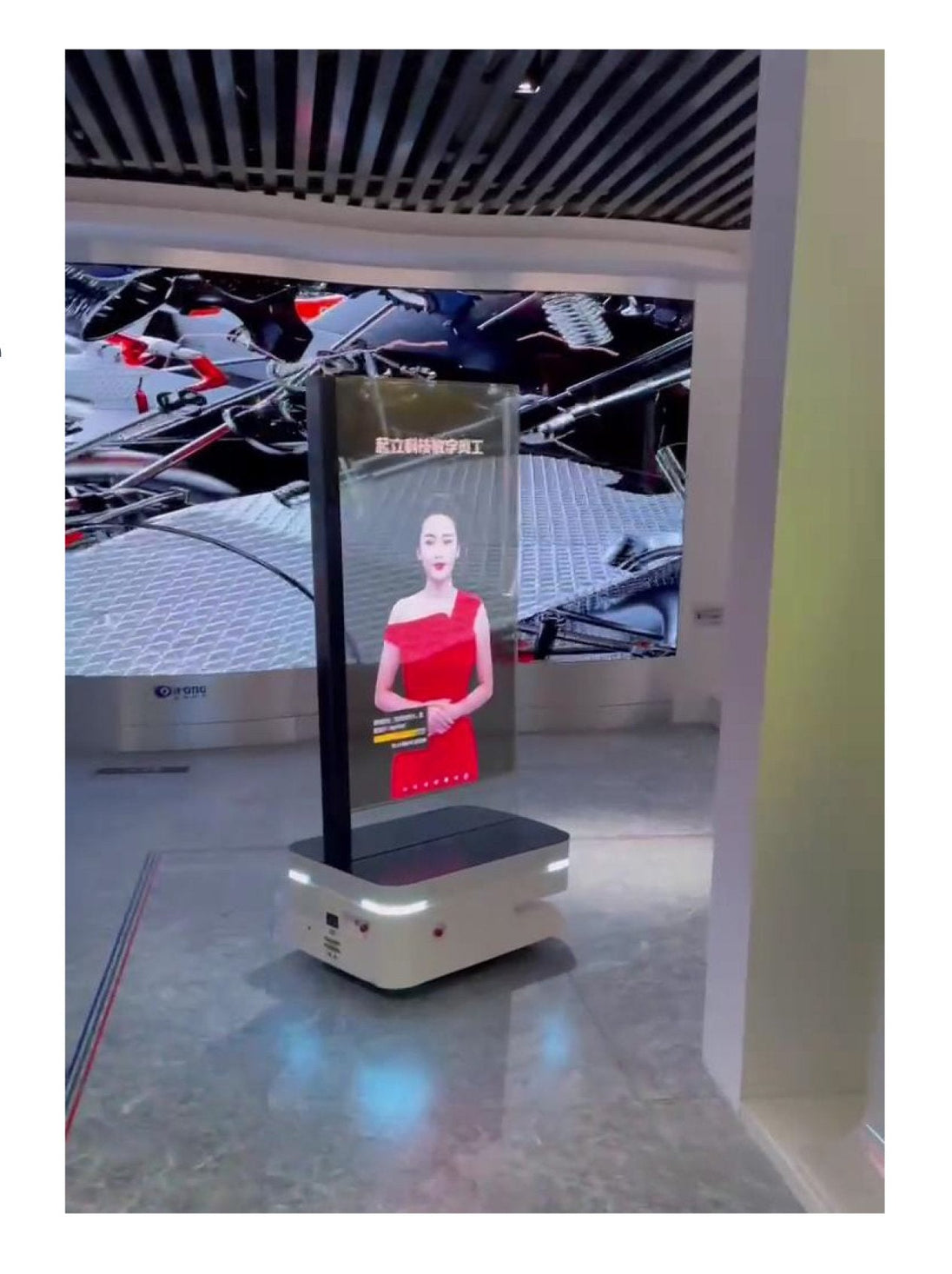 ATEAGO A1 OLED Advertising Robot
