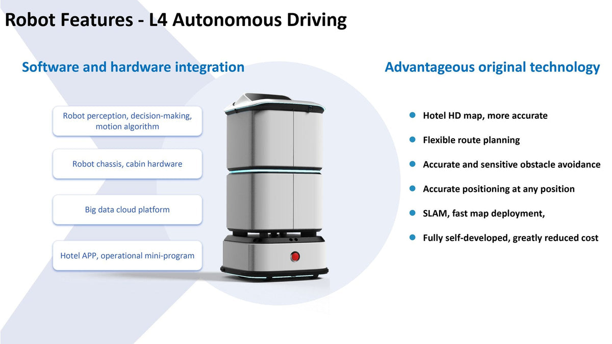 ATEAGO C2 Delivery Robot Carrier