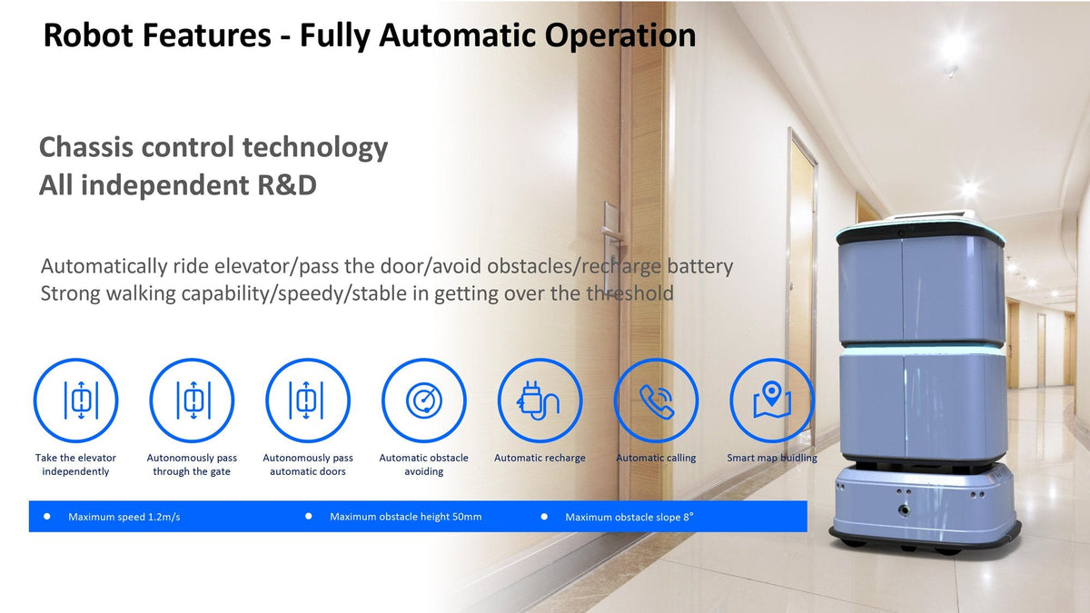 ATEAGO C2 Delivery Robot Carrier
