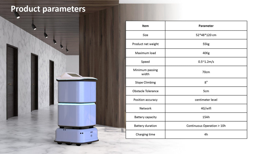 ATEAGO C2 Delivery Robot Carrier