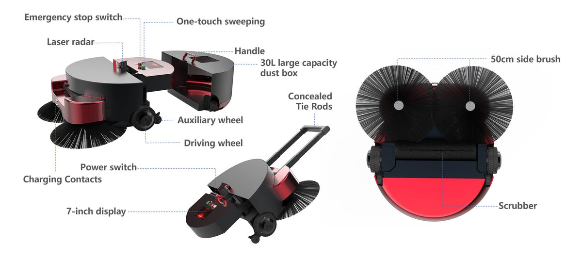 ATEAGO S1M Floor Sweeping Robot