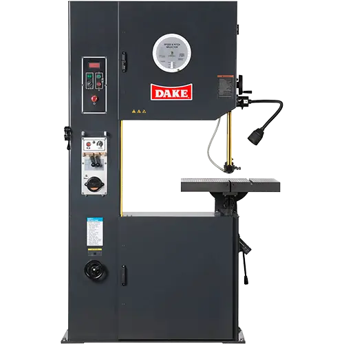 Dake Model V-26E Vertical Bandsaw
